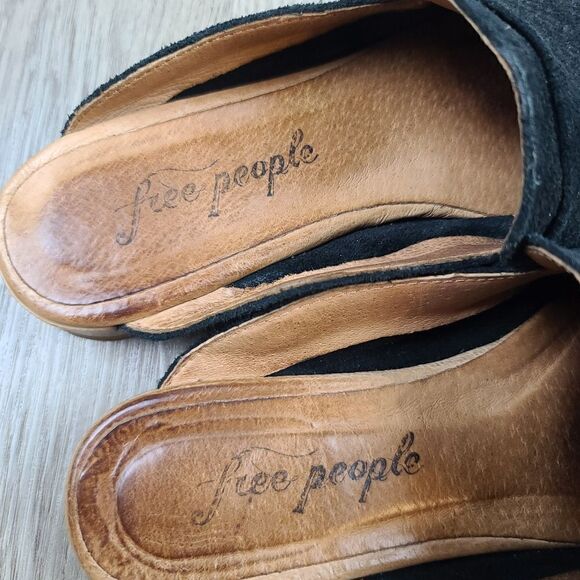 Free People At Ease Suede Snake Pattern Loafers size 6.5 - Picture 6 of 11
